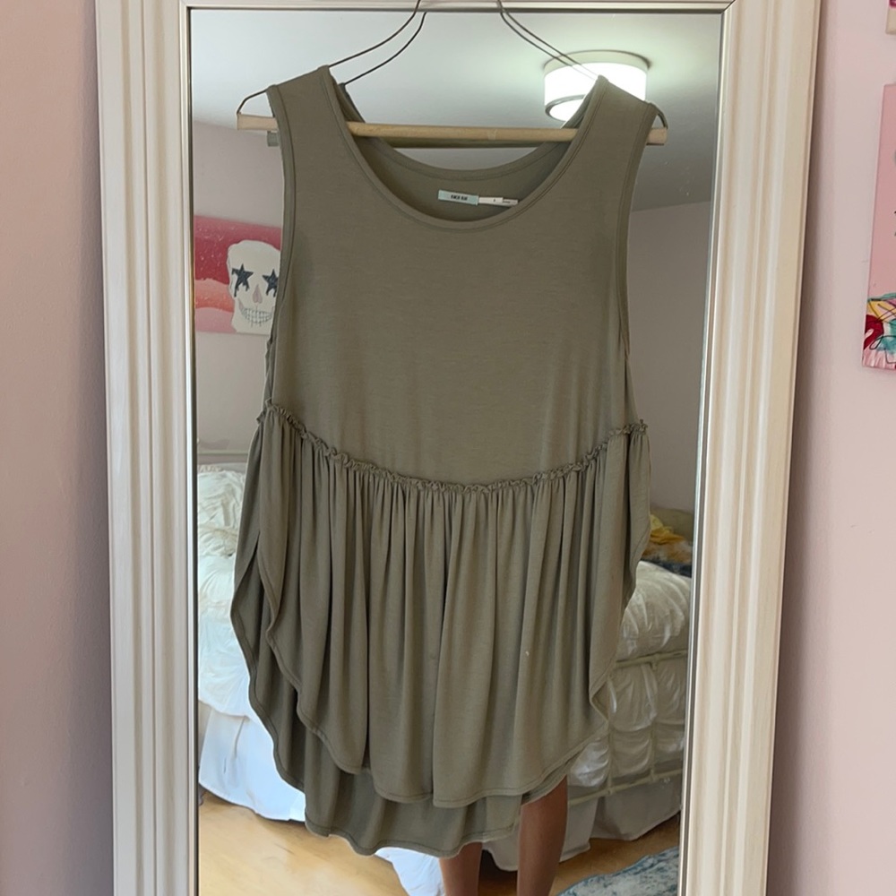 Kimchi Blue green tank top